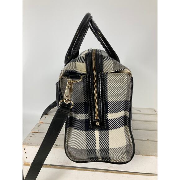 KATE SPADE WOOL PLAID WOMENS LARGE CROSSBODY BAG - Picture 7 of 16